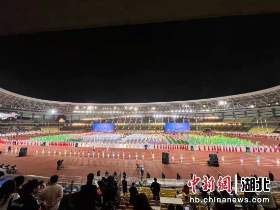 武汉市第十一届运动会精彩启幕 徐一帆 摄