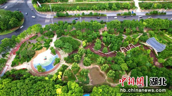 湖北宜城：“口袋公园”遍地开花