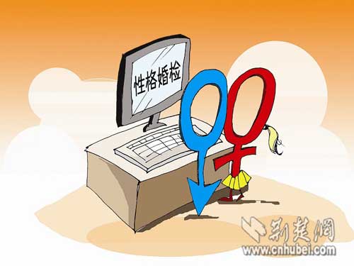 湖北新闻网 性格婚检悄然登陆武汉 122道测试