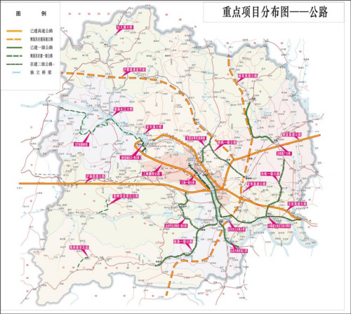 湖北新闻网 宜昌市交通项目建设年启动 七路两