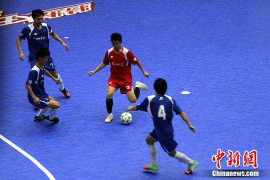 湖北新闻网 图:中国大学生五人制足球联赛总决