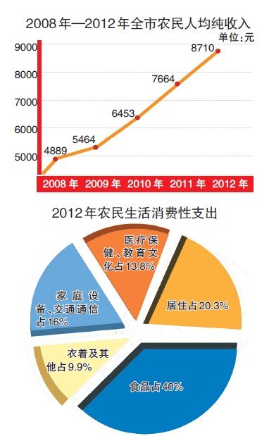 湖北新闻网 2012年荆州农民人均纯收入8710元