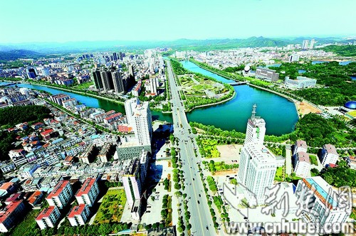 湖北新闻网 咸宁:香城泉都如何建设鄂南强市