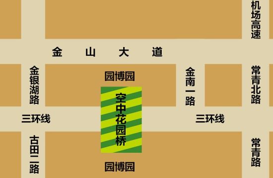 武汉园博会核心工程15日开工 横跨三环线变空