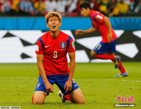 湖北新闻网 世界杯:韩国12分钟丢3球 2-4惨败阿