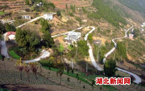 湖北新闻网 新农村 图:巴东县官渡口镇公路通达